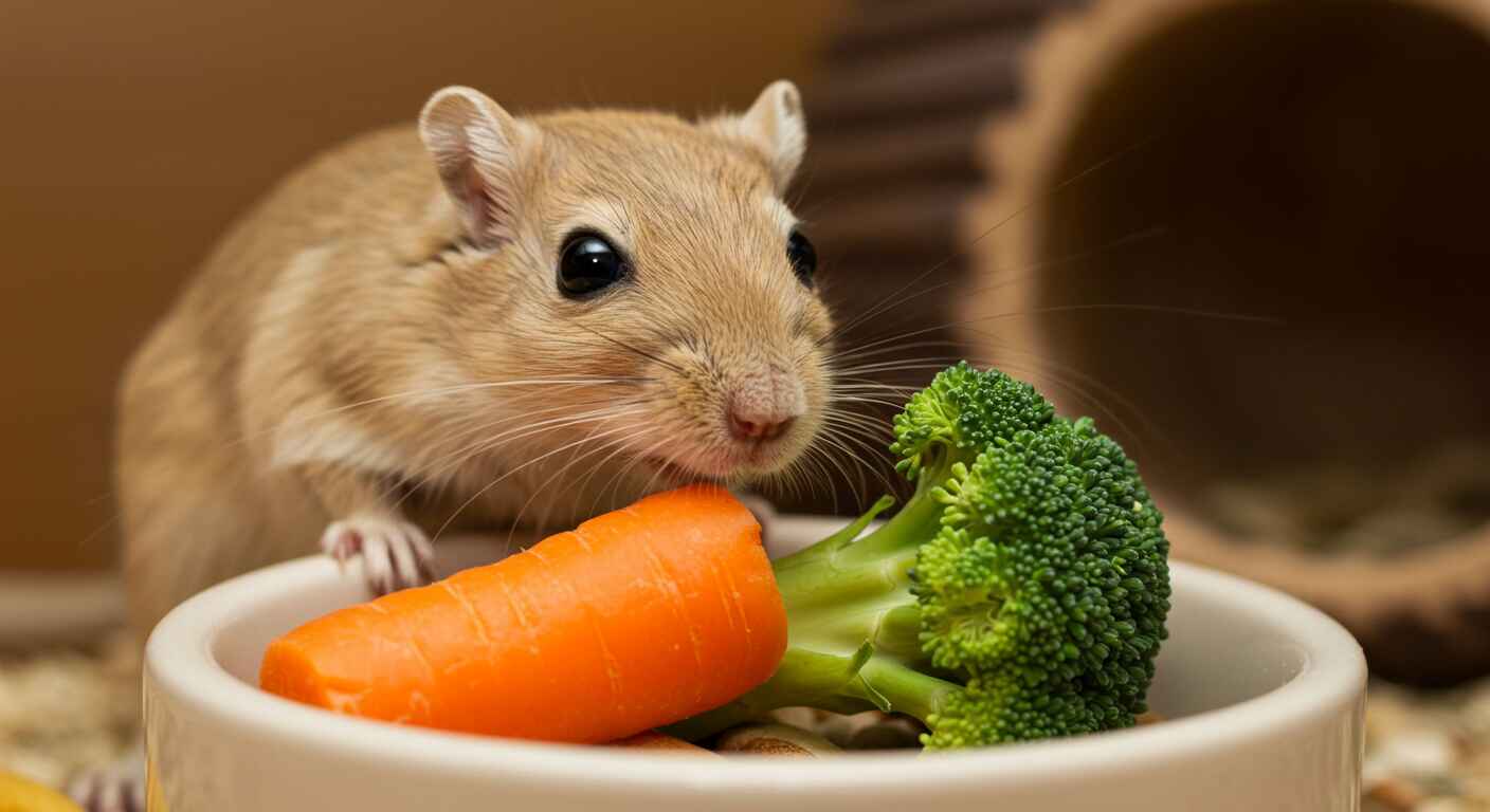 what do gerbils eat – safe vegetables for gerbils