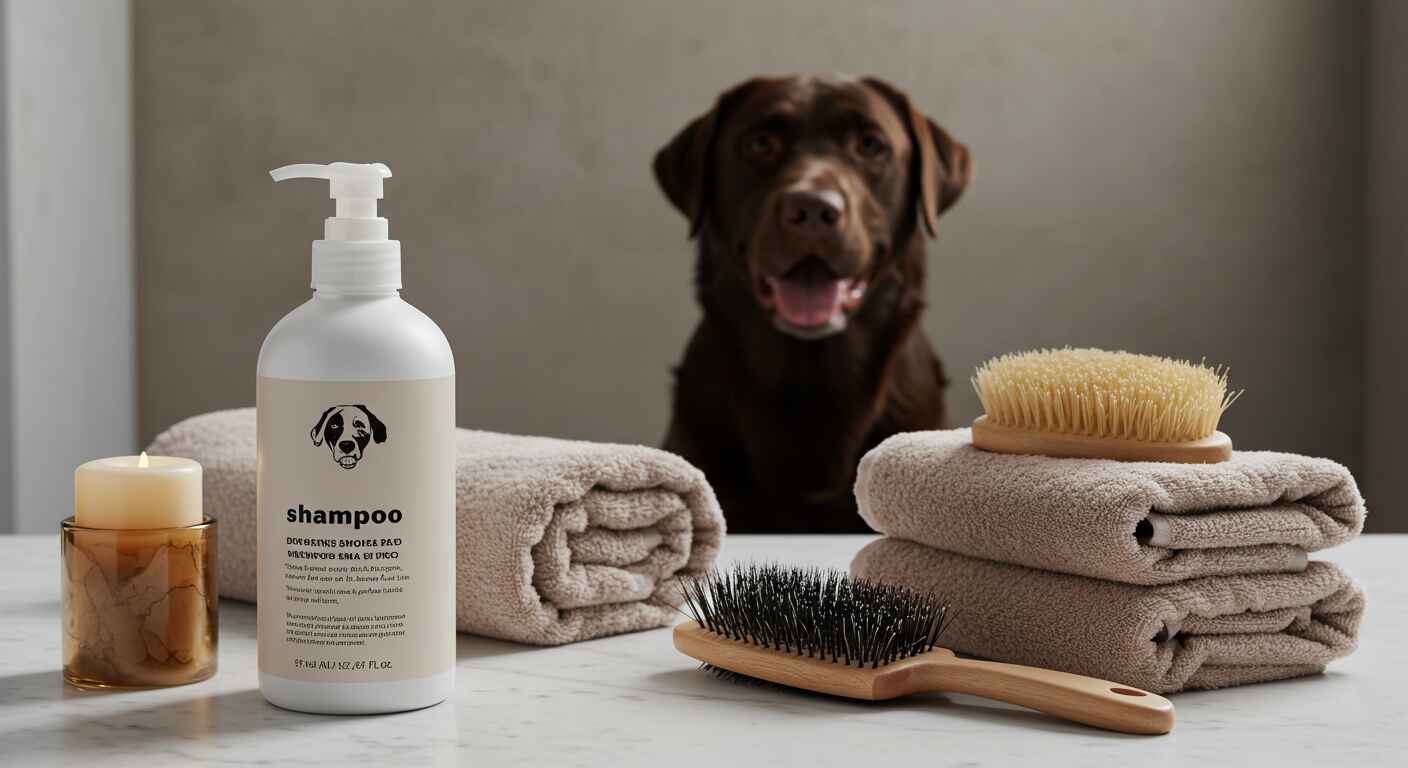 dog bath tools for proper grooming