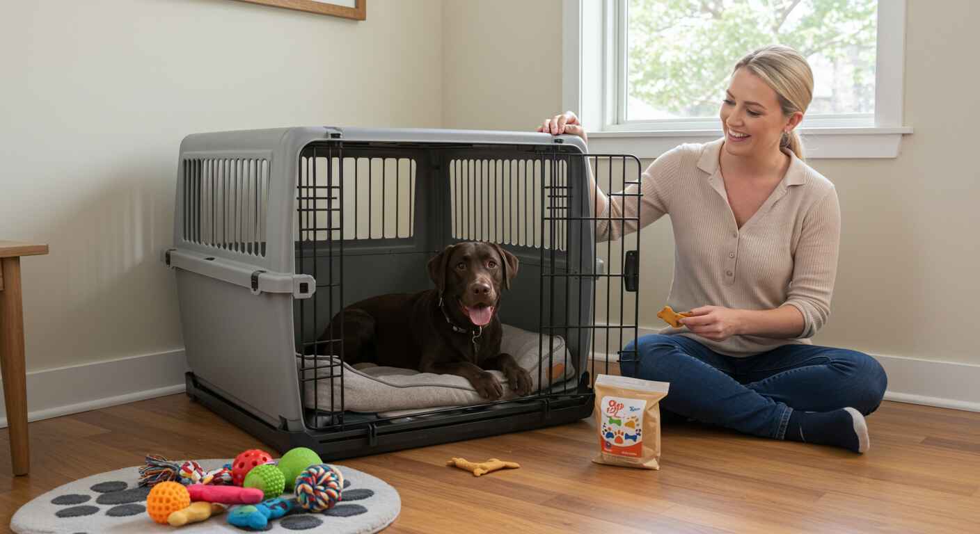 Crate Train a Puppy Without Tears