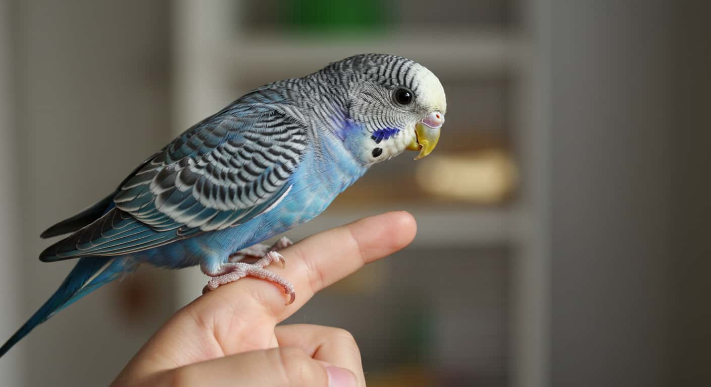 Caring for your parakeet starts with trust and bonding.