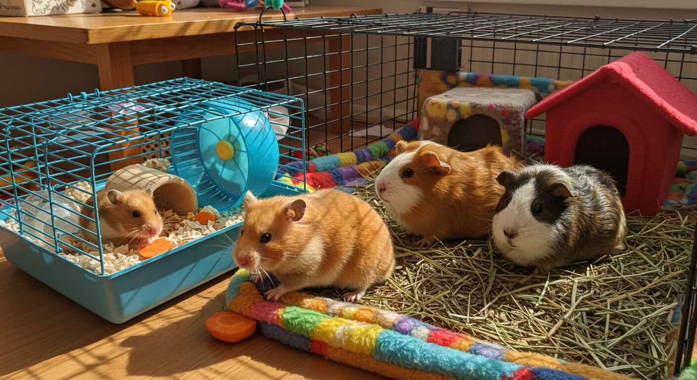Hamster vs Guinea pig