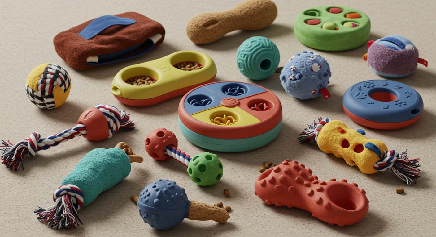 how to prepare your home for a new pet with enrichment toys