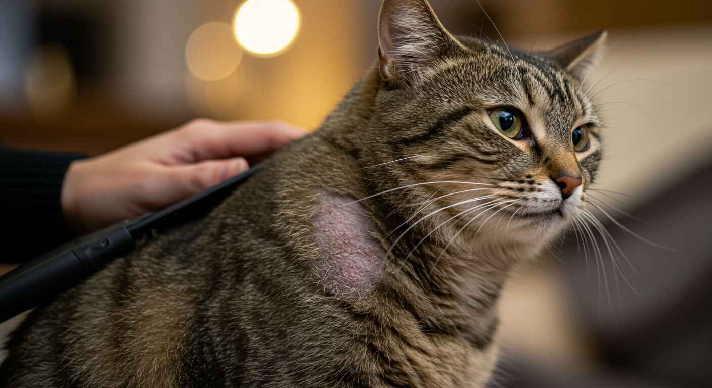 Seasonal pet care winter grooming for cats