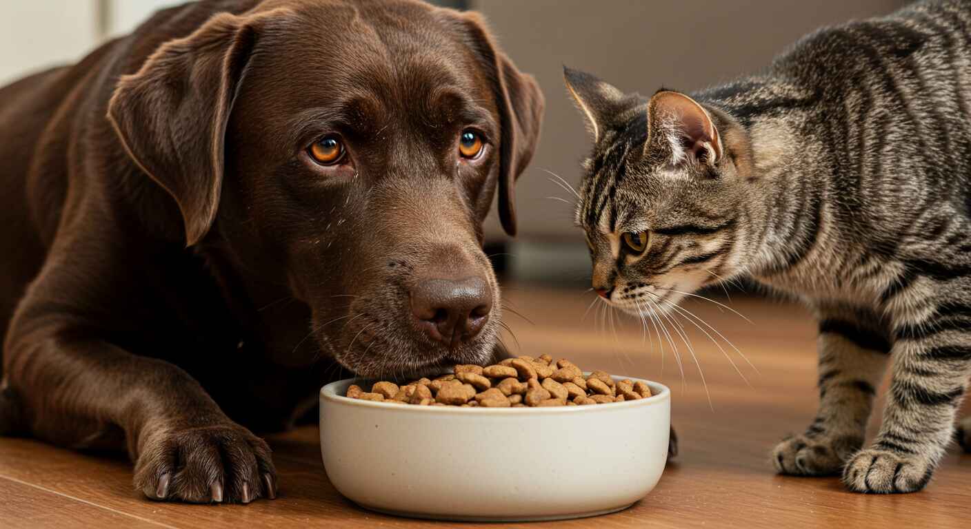 Best diet for aging pets sharing food