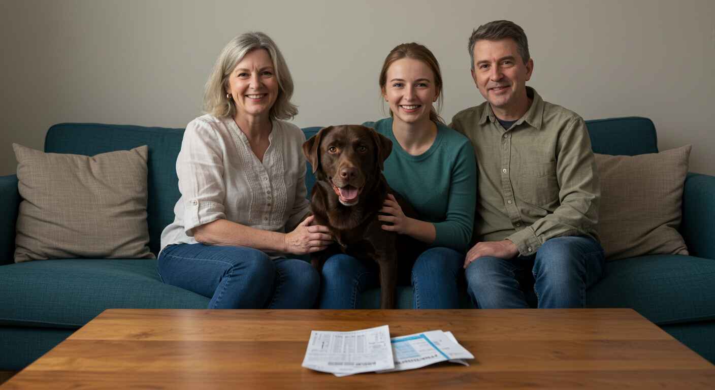  Labrador and family – real story about puppy insurance value