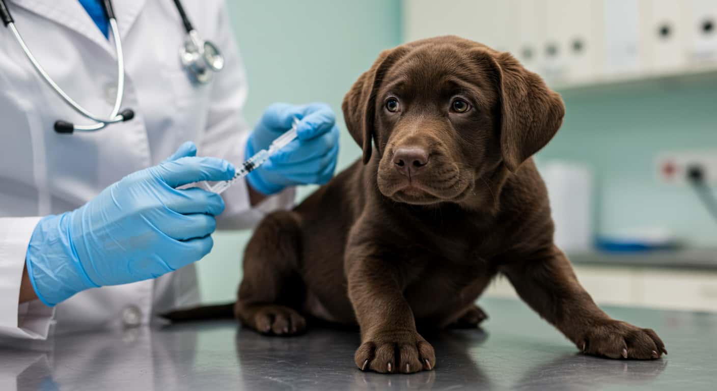 DHPP vaccination for puppies at 8 weeks