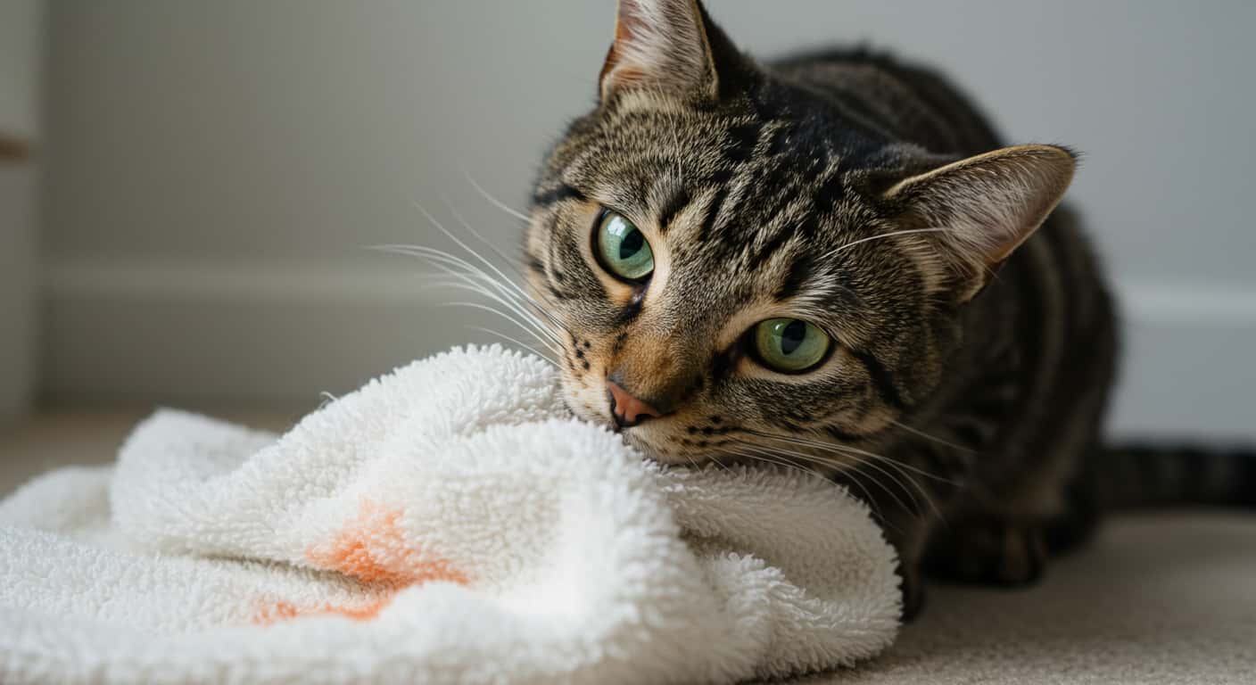 scent swapping to bond with shy tabby