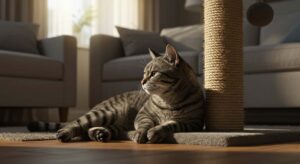 Solving common cat behavior issues with positive training