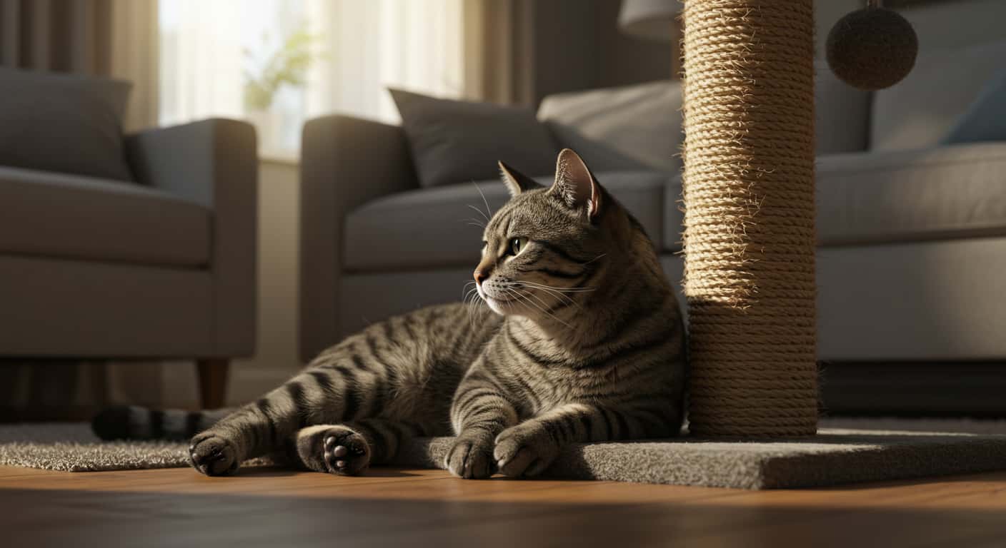 Solving common cat behavior issues with positive training