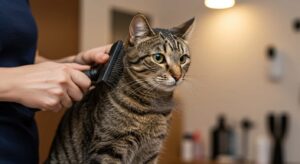 How to manage shedding in short-haired tabbies with proper grooming techniques